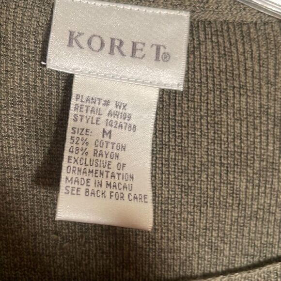 Koret 2 pc attached shell/sweater set NWT - Picture 4 of 5